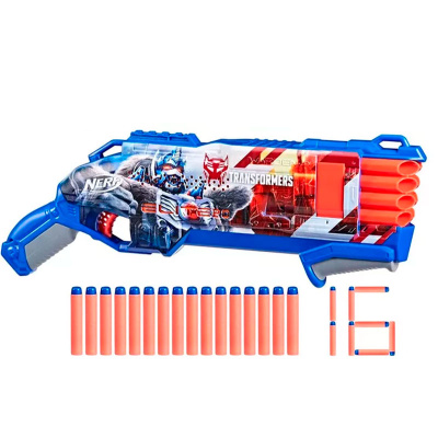 Игровой набор Бластер Nerf Трансформер Optimus Primal Hasbro F9716 F9715  1